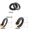 255X55 Inner and Outer Tire for Children Bike, Rubber Tyre for Three-Wheeled Baby Hand Push Inner and Outer Tire Accessories(Inner Tube) view 2