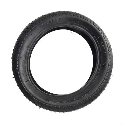 255X55 Inner And Outer Tire For Children Bike, Rubber Tyre For Three-Wheeled Baby Hand Push Inner And Outer Tire Accessories(Tire)