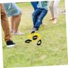 Abaodam 2pcs Giant Footstep Race Bands for Boys and Girls and Adults Elastic Team Building Equipment for Outdoor Carnival Field Day Relay Races Backyard Parties and Family Fun Activities view 4