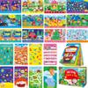 2 Travel Game Pads, 61 Dry Erase Activities Games Reusable & Erasable Book, Fun Explore & Find Brain Challenge Games Interesting Educational Toy and Learning Tool for Road Trip Airplane Travel view 1