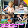 2 Travel Game Pads, 61 Dry Erase Activities Games Reusable & Erasable Book, Fun Explore & Find Brain Challenge Games Interesting Educational Toy and Learning Tool for Road Trip Airplane Travel view 4