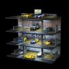 1/64 Scale Die-cast Model Car Display Case Organizer - Parking Garage Diorama Compatible with Hot Wheels Matchbox Mini GT,for Toy Car Display and Storage 20 Parking Spaces (Mix) view 1