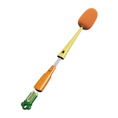 ABOOFAN Bottle Cleaning Brush Handle Cup Brush for Lids Carrots Crevices Safe Material for Water Bottles Tumblers Teacups Wine Glasses Easy Storage Design