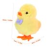 BESPORTBLE 3pcs Wind-up Jumping Chickens Toys for Boys and Girls Fun Easter Chick Toys for view 2