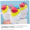 Mipcase 4pcs Penguin Tumbler Decor Inflatable Adorable Home Decoration Educational Animal Tumbler for Boys and Girls for Parties Weddings and Christmas Celebrations view 2