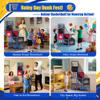 Adjustable Basketball Hoop for Kids Toddler Ages 3-8, Side-Mount & Top-Mount, Indoor Outdoor Carnival Games Competitions, Gift Boys & Girls Beg for, Rain or Shine, The Game Never Stops view 4