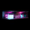1/64 Neon Style LED Diorama Display Case - Compatible with Hot Wheels Matchbox Mini GT Diecast Cars, for Model Car & Figures Display and Storage (Vehicles Not Included) CP02 view 2