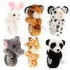 BESPORTBLE 6Pcs Animal Slap Bracelets for Theme Birthday Party Favors Includes Tiger Leopard Giraffe Elephant and Snap Bands for Boys view 1
