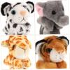 BESPORTBLE 6Pcs Animal Slap Bracelets for Theme Birthday Party Favors Includes Tiger Leopard Giraffe Elephant and Snap Bands for Boys view 4