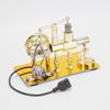 PLAYBUDDY Engine Model Kit, Mini Balance Single Cylinder Hot Air Stirling Engine Model, Educational Physics Experiment STEM Toys view 2