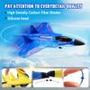 Blue RC Plane for Kids Upgrade F-22 Raptor Fighter RC Airplane Remote Control Airplane Toys 2.4 GHZ Smart 6-axis Gyro Stabilizer RTF RC Jet Aircraft Easy to Fly Outdoor Toy RC Glider for Beginners view 3