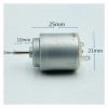 140 Electric DC Motor DC 3V-6V 9800RPM Mini 21mm Round Motor 4WD Toy Engine DIY Electric Toy Model Design Accessories view 2