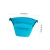 BESPORTBLE 2pcs Portable Silicone Water Bucket for Boys and Girls Lightweight Folding Sand Bucket for Beach Play Multi for Toddlers for Outdoor Water Fun and Creative Play view 2