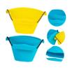 BESPORTBLE 2pcs Portable Silicone Water Bucket for Boys and Girls Lightweight Folding Sand Bucket for Beach Play Multi for Toddlers for Outdoor Water Fun and Creative Play view 3