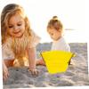 BESPORTBLE 2pcs Portable Silicone Water Bucket for Boys and Girls Lightweight Folding Sand Bucket for Beach Play Multi for Toddlers for Outdoor Water Fun and Creative Play view 4