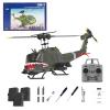 Actualia 1/48 RC Helicopter for Adults, RC ERA C032 UH-1 Huey 2.4G 6CH Gyro Stabilized Remote Control Aircraft with Altitude Hold & Optical Flow, One-Key Takeoff/Landing view 1