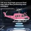 Actualia 1/48 RC Helicopter for Adults, RC ERA C032 UH-1 Huey 2.4G 6CH Gyro Stabilized Remote Control Aircraft with Altitude Hold & Optical Flow, One-Key Takeoff/Landing view 4