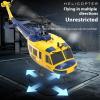Actualia 1/48 RC Helicopter for Adults, RC ERA C032 UH-1 Huey 2.4G 6CH Gyro Stabilized Remote Control Aircraft with Altitude Hold & Optical Flow, One-Key Takeoff/Landing view 2
