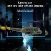 Actualia 1/48 RC Helicopter for Adults, RC ERA C032 UH-1 Huey 2.4G 6CH Gyro Stabilized Remote Control Aircraft with Altitude Hold & Optical Flow, One-Key Takeoff/Landing view 4