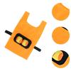 Simhoa Dodgeball Game Set Toss Game Game Target Ball Vest Outdoor Sport Game for Camping, Orange view 4