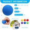 kymqlyw 50 Pcs red Mini Soft Foam Balls Assorted Lightweight Mini Play Balls Sponge for Crafts Birthday Party Favors Bag Gifts Fillers Carnival Prizes Gift for Classroom (red) view 2
