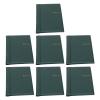 7 Pcs Collection Book Set, Green Clear PVC Pages, Design, 120 Pockets for Silver Dollars Tokens Medals, Ideal Collectors, Leakproof to Keep view 1