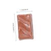 BESPORTBLE 8pcs Simulated Chocolate Model Realistic Decorative Fake Desktop Display Props for Boys and Girls view 2