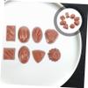 BESPORTBLE 8pcs Simulated Chocolate Model Realistic Decorative Fake Desktop Display Props for Boys and Girls view 4