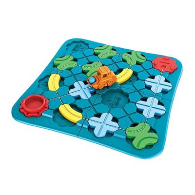 Milisten Enhance Kids' Logic Creativity Toddler Puzzle Car Track Playset Age 4-6