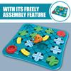 Milisten Enhance Kids' Logic Creativity Toddler Puzzle Car Track Playset Age 4-6 view 3