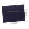 TEHAUX Collection Album Horizontal Insert Storage Book for Collectors for Stamps and Treasures Stylish Design view 2