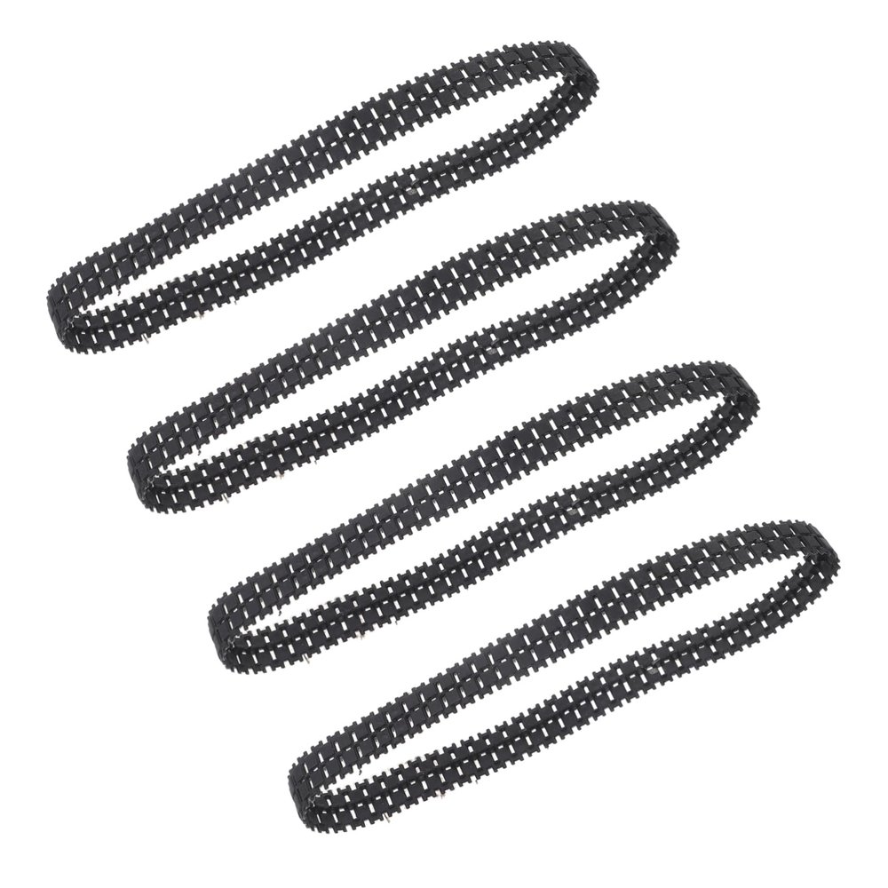 YARNOW 4pcs Remote Control Tank Track DIY Tank Tracks Replacement for Robot Toy