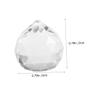 Cabilock 20Pcs Crystal Ball Prisms for Chandelier Hanging Decor Replacement Parts for Chandeliers Crystals for Window Decoration view 2
