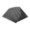 DECHOUS 10sheets Transparent Double-sided Stamp Album Pages for Stamp Collecting and Display for Binder Inserts and Preservation of Historical