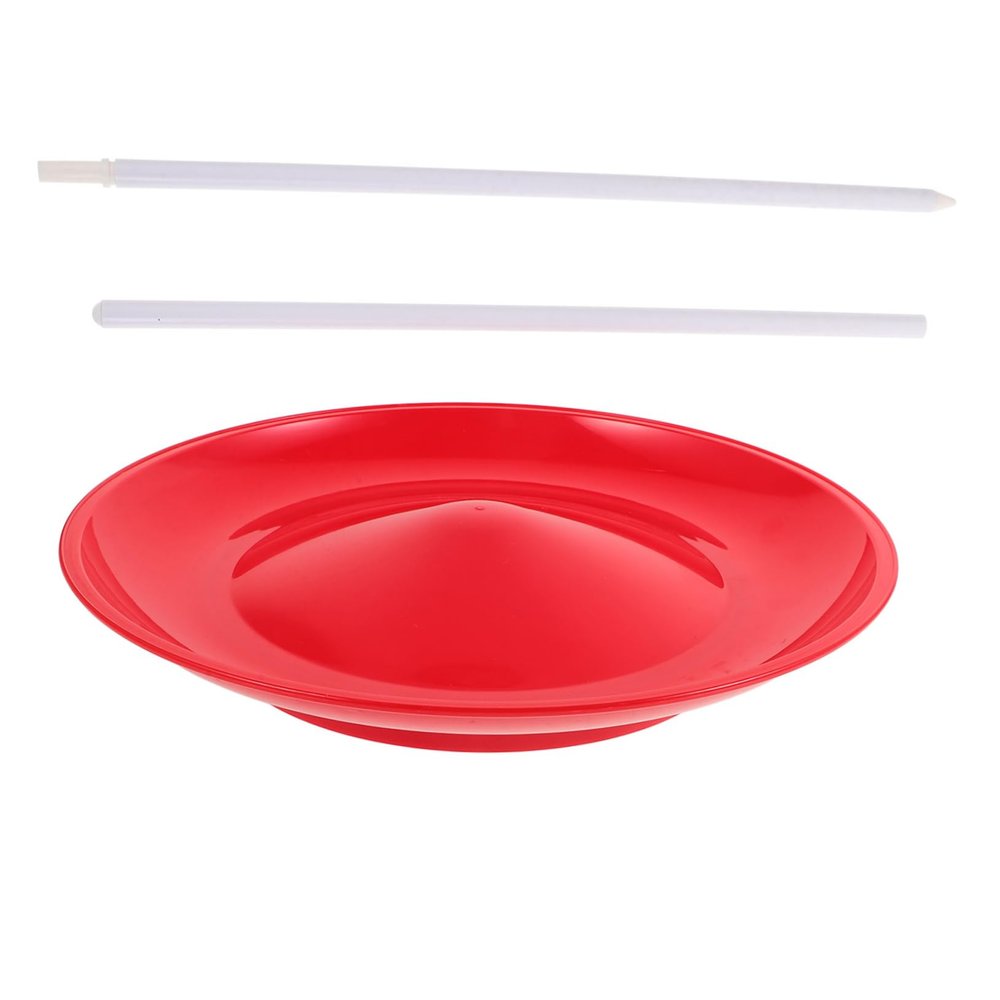 Abaodam Juggling Plate Props Circus Plate for Boys and Girls Adults Beginners Stick for Performance