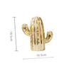 ABOOFAN 1pc Nordic Style Cactus Bank Minimalist for Home Decor Creative Savings Pot for Boys and Girls and Adults Birthdays and Christmas view 2