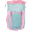 NOLITOY Boys and Girls Beach Toys Carrying Bag Capacity Mesh Storage Bag for Sand Play Drawstring Design for Easy Access for Beach Parties and Outdoor Fun view 1