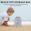 NOLITOY Boys and Girls Beach Toys Carrying Bag Capacity Mesh Storage Bag for Sand Play Drawstring Design for Easy Access for Beach Parties and Outdoor Fun view 4