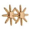 VICASKY 2Pcs Copper Gyroscope Creative Arm Metal Gyro Spinning Top for Relief Fun Tabletop Plaything Present for Adults and Students view 1