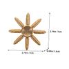 VICASKY 2Pcs Copper Gyroscope Creative Arm Metal Gyro Spinning Top for Relief Fun Tabletop Plaything Present for Adults and Students view 2