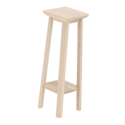 Abaodam 1pc Miniature High Stool Model Dollhouse Furniture Adornment for Home Decor Fine Workmanship for Miniature Scenes