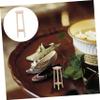 Abaodam 1pc Miniature High Stool Model Dollhouse Furniture Adornment for Home Decor Fine Workmanship for Miniature Scenes view 4