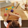 HEALEEP 4pcs Boys and Girls Clay Modelling Tools Food Grade Plasticine Rollers for Creative Diy Crafts Safe for Boy Girl Years Smooth Surface for Easy Cleaning view 2