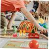 DECHOUS 1set Mini Traffic Road Block Simulation Toy for Educational Play Traffic Safety Understanding for and Imaginative Scenarios view 4