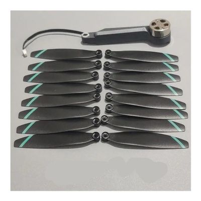 16PCS Fit for LSRC S9S MAX Drone Blade LS-S9S RC Quadcopter Maple Leaf Fan Spare Parts Motor Arm Rear Arm A2