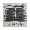 16PCS Fit for LSRC S9S MAX Drone Blade LS-S9S RC Quadcopter Maple Leaf Fan Spare Parts Motor Arm Rear Arm A2 view 2
