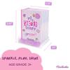 Martinelia Super Girl My Secret Diary Kids Makeup Set- Vanity Kit with Brushes, Eyeshadow, Blush & Lip Gloss- Non Toxic Play Make Up for Girls 5-12 view 4