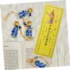 DIYEAH 9pcs Feng Shui Amulet Cards Chinese Fortune Auspicious Cards for Luck Success Feng Shui Supplies view 4