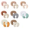 2pcs Pillow Covers Infants Pillow Slipcover Comfortable Newborns Baby Feeding Cushion Protections Sleeve Case view 4