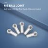 Compatible with Axial for SCX10 D90 D110 CC01 1/10 RC Car Crawler 10Pcs Metal M3 Link Tie Rod End Ball Joint Upgrade Parts RC Tie Link Rods view 2